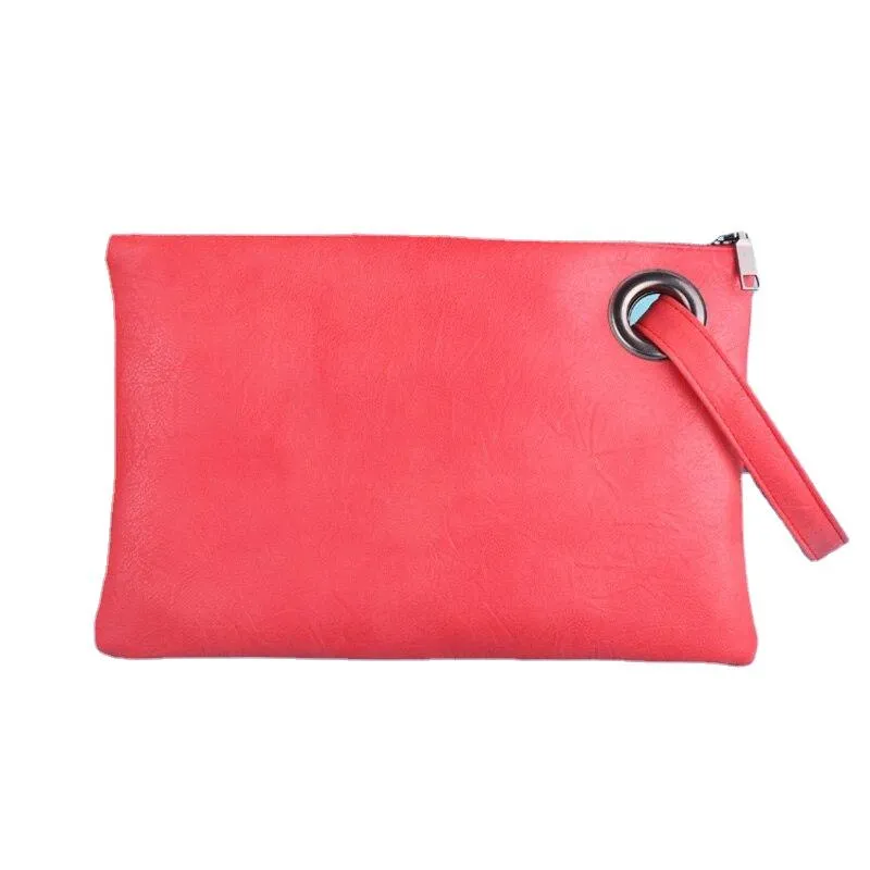 Stylish Luxury Women's Leather Clutch