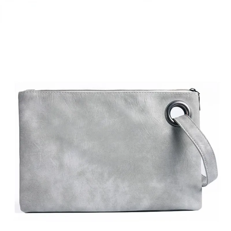 Stylish Luxury Women's Leather Clutch