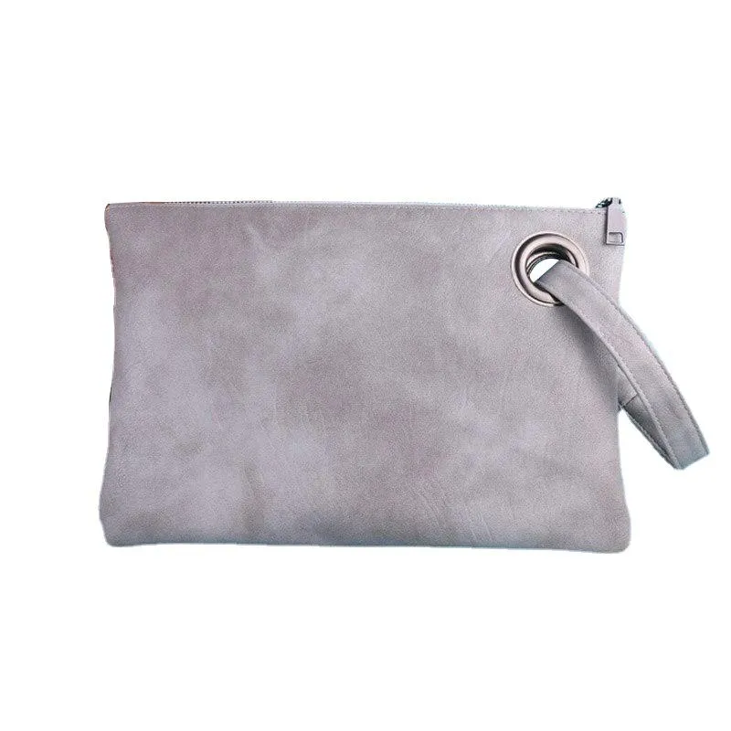 Stylish Luxury Women's Leather Clutch