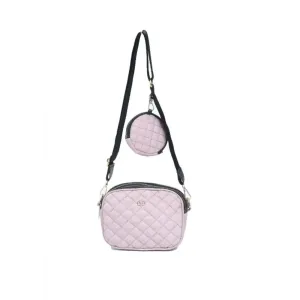 Stylish parachute check sling bag with pouch