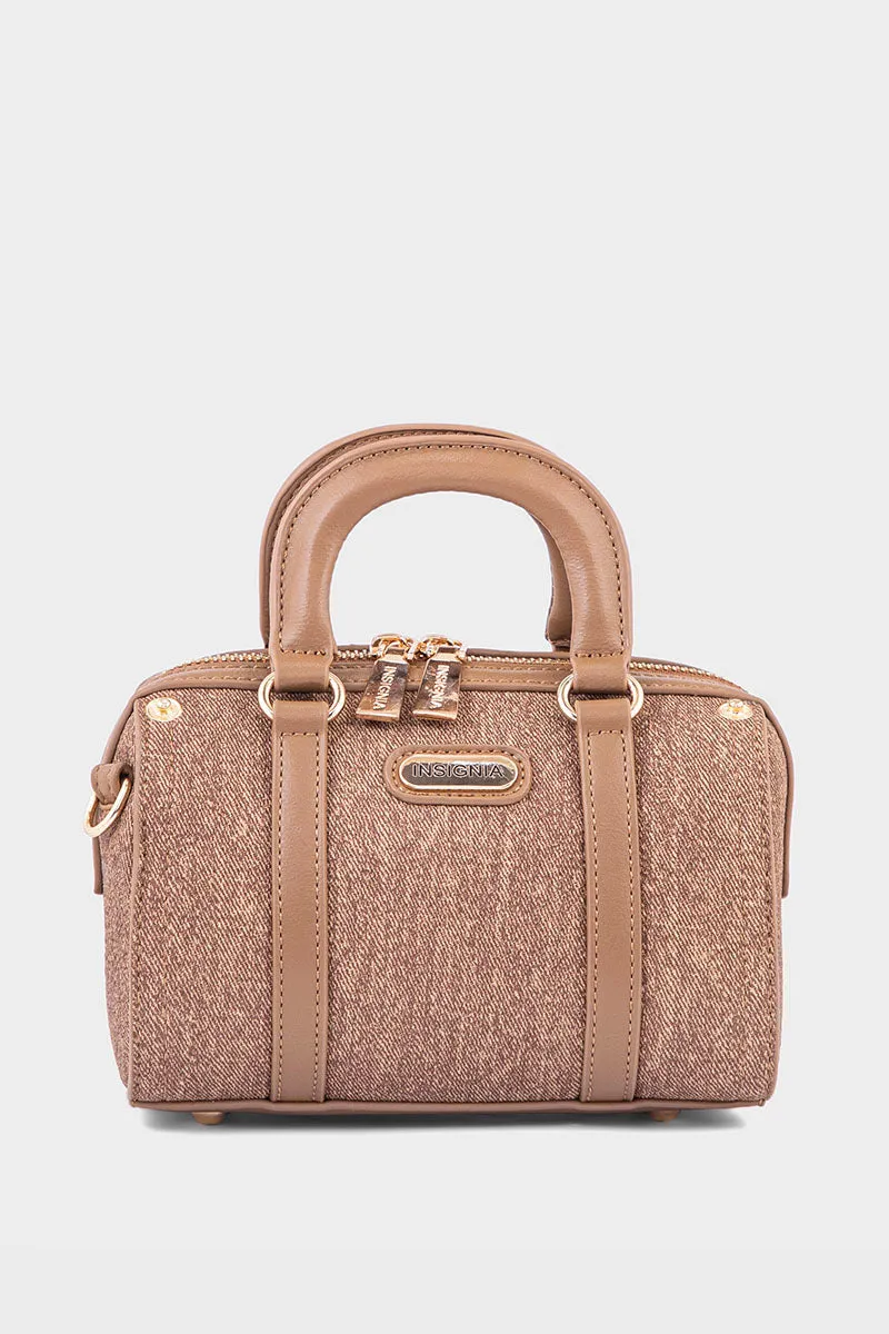 Top Handle Hand Bags BH0052-Beige