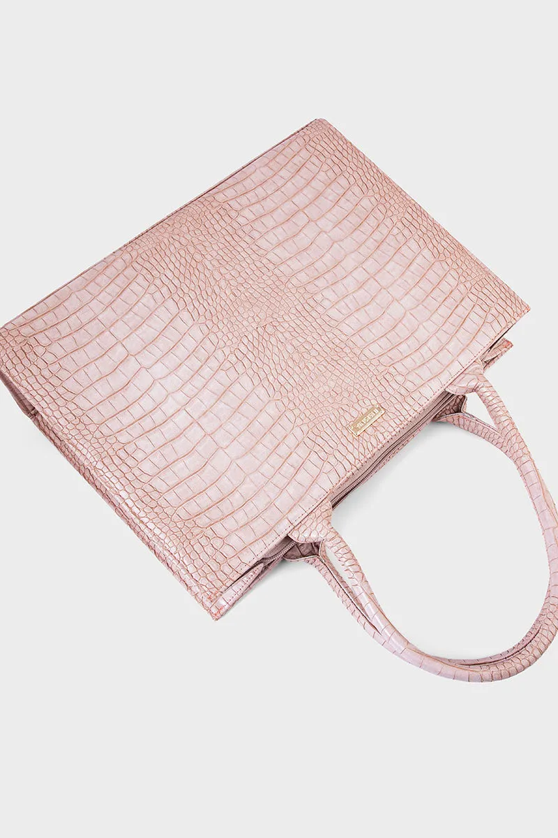 Tote Hand Bags BH0030-Nude Pink