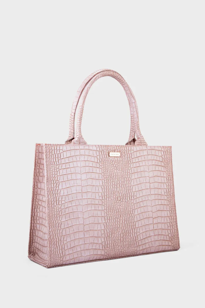 Tote Hand Bags BH0030-Nude Pink