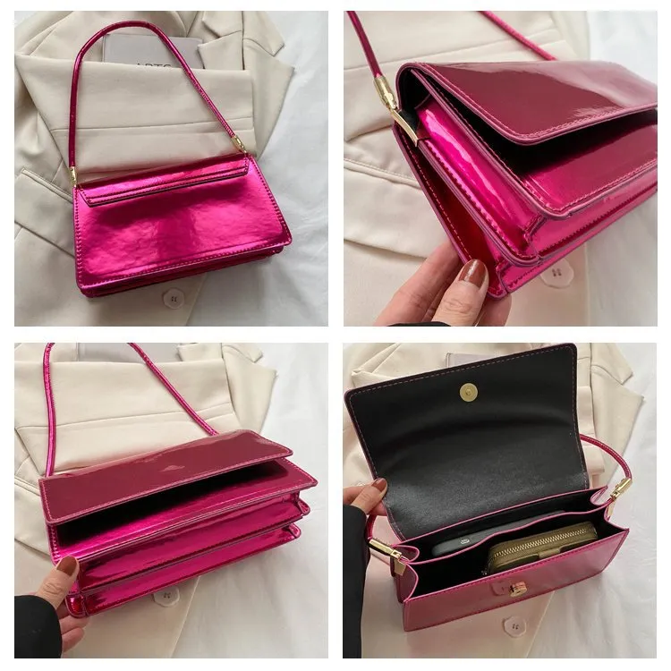 Trendy Gloss Shoulder Bags