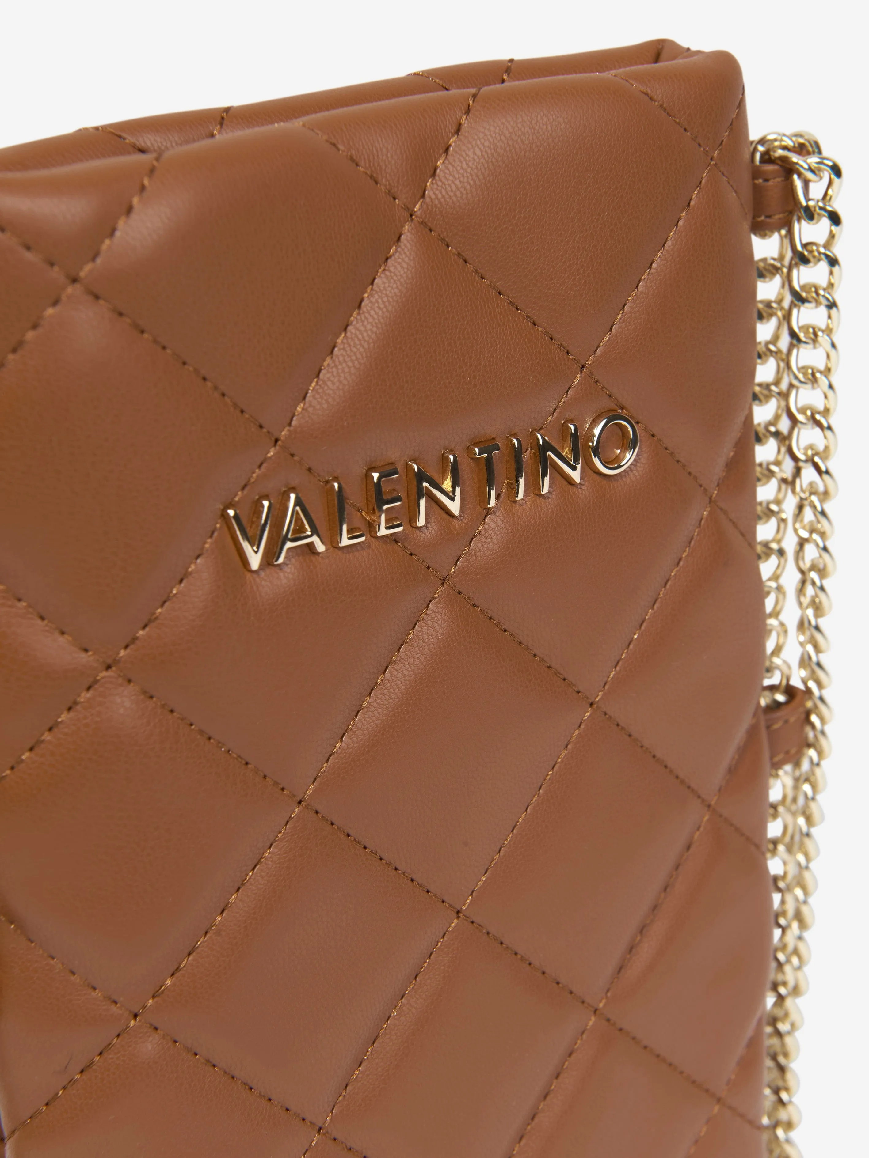 Valentino Girls Ocarina Shoulder Bag in Brown