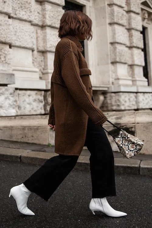 Vintage Snakeskin Bucket Bag