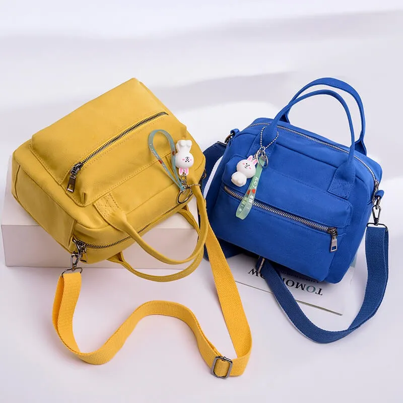 women's pure color cute chic fashion joker shoulder bag