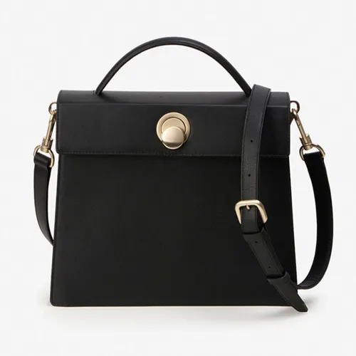 Womens Structured Satchel Handle Bags