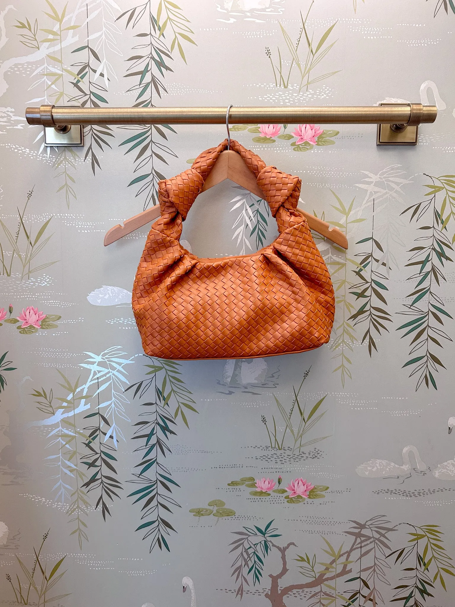 Woven Double Knot Bag