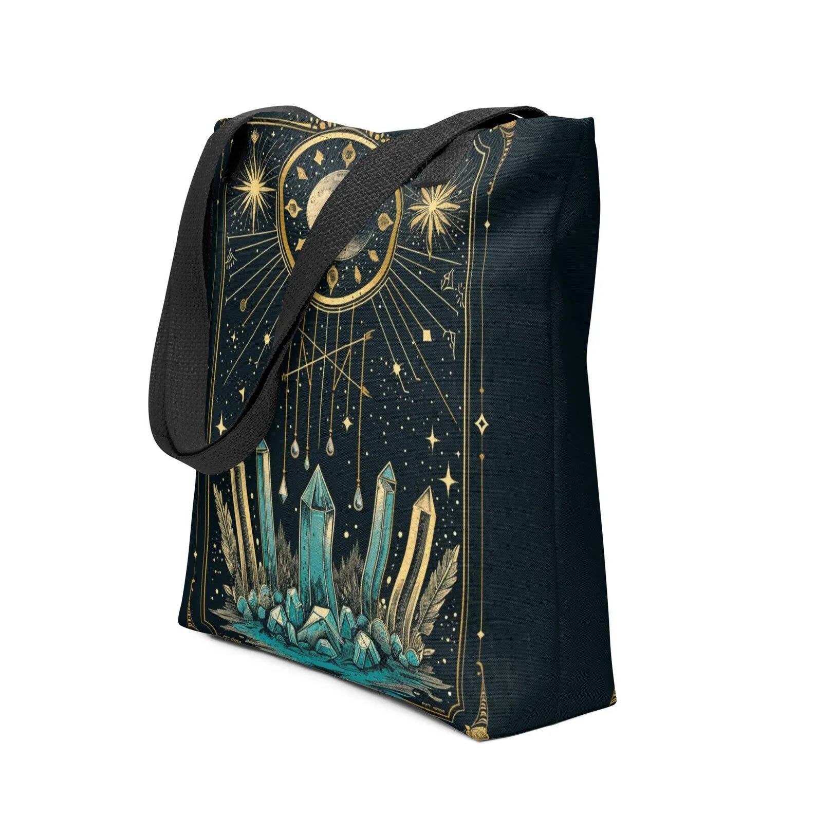 WSH - Crystal Skies Tarot - all over print gothic tote bag