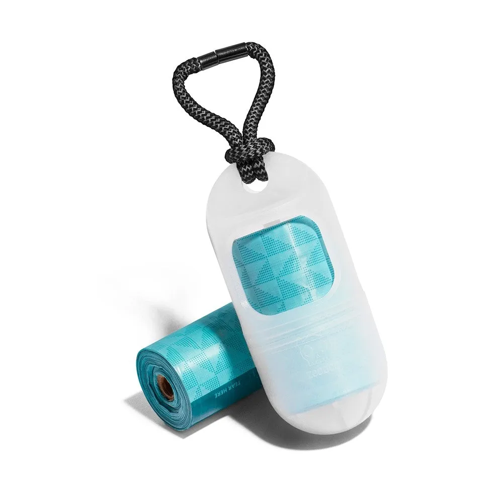 Zee.Dog Poop Bag Dispenser Transparent   1roll